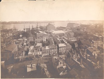 Panorama of Philadelphia, east-southeast view, January 1870 by American Photographer